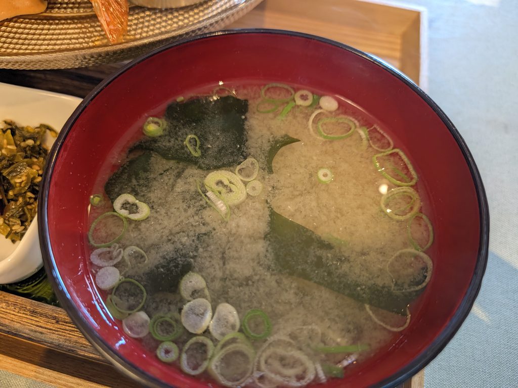 わかめの味噌汁