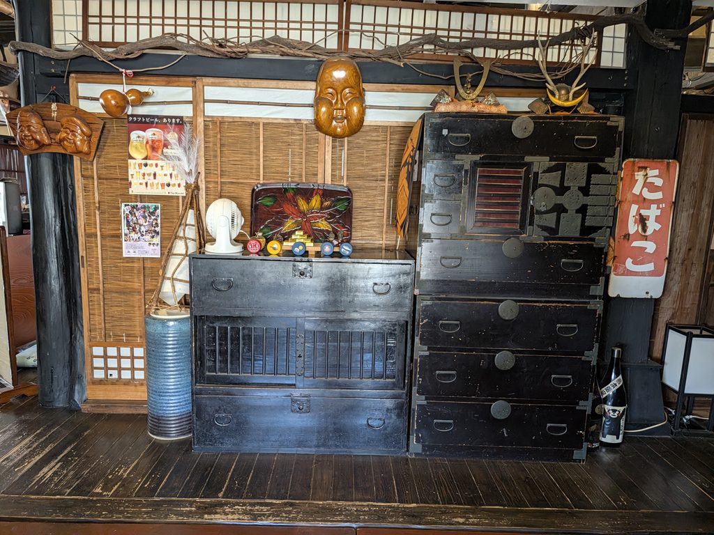 魚屋さんの台所の玄関