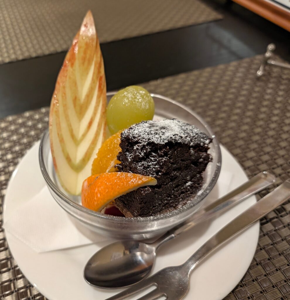 ビストロ蛮プチデザートりんご部分