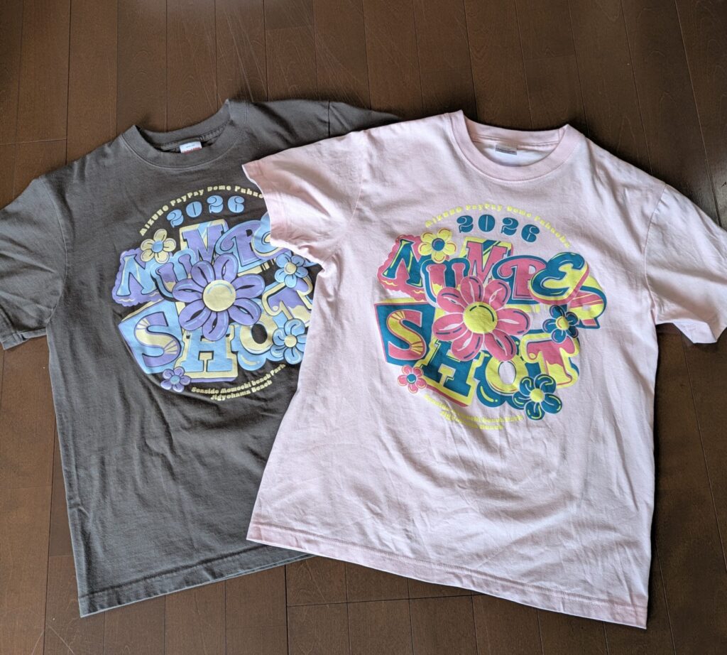 ナンバーショットオフィシャルTシャツ表